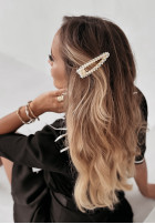 Haarspange do włosów z perełkami Pearl Sensation Gold