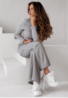 Set Blouse i Trousers wide leg Don’t Stop in grey