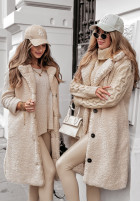 Długa Weste z imitacji kożucha Winter Ice Beige