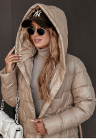 Długa Pikowana Jacke Hometown Beige