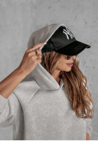 Sweatshirt z kieszenią i kapturem Siempre in beige Melange