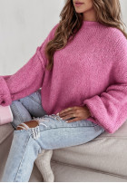 Jumper oversize Magic Hour in pink