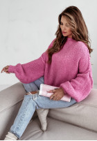 Jumper oversize Magic Hour in pink