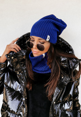 Striped Line cap blue