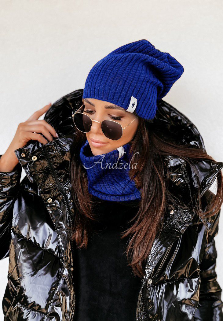 Striped Line cap blue