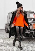 Jumper oversize Manville in orange