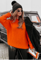 Jumper oversize Manville in orange