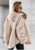 Krótka Jacke futerko White Raven Beige