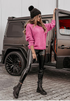 Jumper oversize Manville in pink