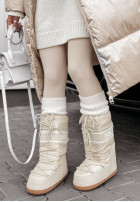 Schuhe śniegowce Snow Boot Beige