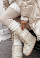 Schuhe śniegowce Snow Boot Beige