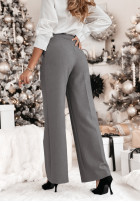 Eleganckie Hose wide leg Important Day Grau