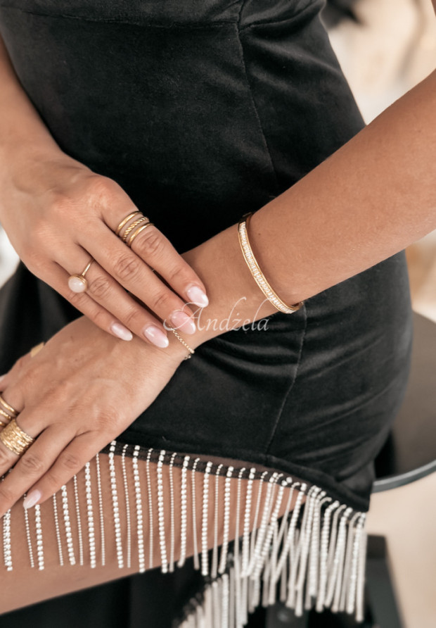 Armband mit Kristallen Diamond Girls Gold