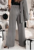 Eleganckie Hose wide leg Sydney Grau