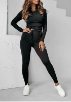 Set Bluse i Leggings All That You Need Schwarz