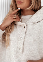 Set 3in1 Leggings, Top i Sweatshirt Super Fit in beige