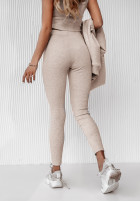 Set 3in1 Leggings, Top i Sweatshirt Super Fit in beige