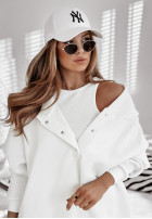 Set 3in1 Leggings, top i Sweatshirt Super Fit in ecru