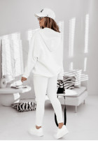 Set 3in1 Leggings, top i Sweatshirt Super Fit in ecru