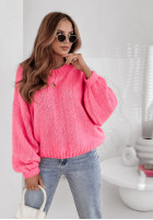 Pullover oversize One Step Bloom Rosa