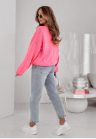 Pullover oversize One Step Bloom Rosa