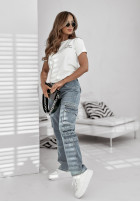 Hose Jeans z kieszeniami Roberts Hellblau