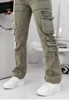Hose Jeans z kieszeniami Roberts Olivgrün