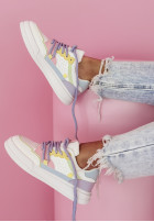 Sneakersy Step Saviors biało-Violett