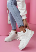 Sneakersy Walk In Style Weiß