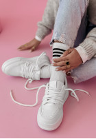 Sneakersy Step Saviors Weiß