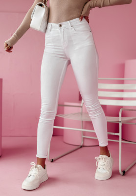 Simple Things skinny jeans pants ecru