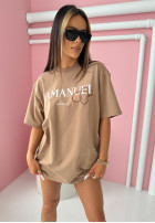 T-Shirt z nadrukiem Club Camel