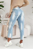 Hose Jeans z przetarciami Golden Stars Hellblau