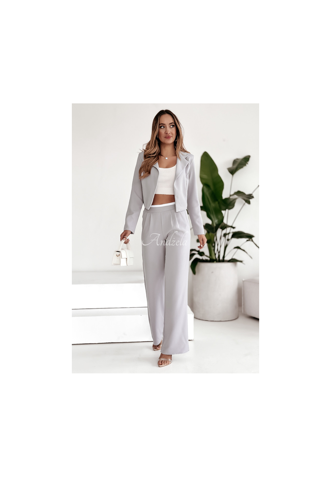 Damenanzug Learn From It Grau