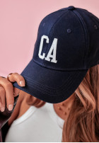 Mütze z daszkiem CA California Dunkelblau