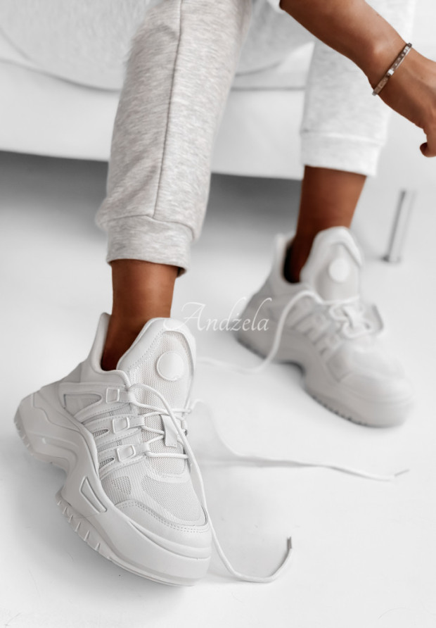 Sneakers Wanderloop Weiß