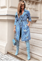 Jeans Mantel z przetarciami Sunrise Shades Blau