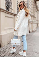 Płaszcz z guzikami Her Way ecru