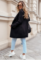 Płaszcz z guzikami Her Way czarny