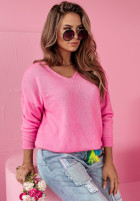 Pullover oversize Cuddly Cloud Rosa