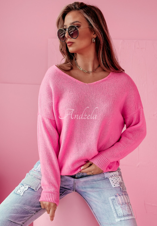 Oversize Pullover Cuddly Cloud Rosa