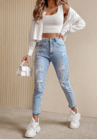 Hose Jeans z przetarciami Viren Hellblau