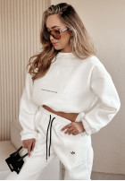 Komplet dresowy Queen ecru