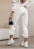 Komplet dresowy Queen ecru