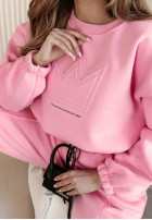 Komplet dresowy Queen różowy