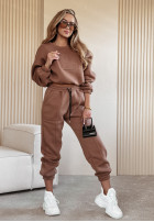 Komplet dresowy Queen czekoladowy