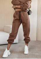 Komplet dresowy Queen czekoladowy