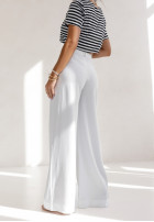 Hose wide leg Cocomore She Makes It Weiß