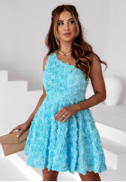 Rozkloszowana Kleid mini Roselle Sensation Blau