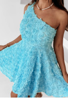Rozkloszowana Kleid mini Roselle Sensation Blau